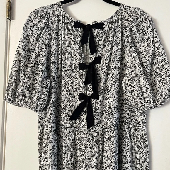 The Great The Songbird Bow-Back Midi-Dress - Picture 4 of 8